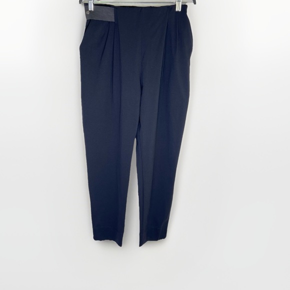 ADAY Turn It Up Pants Slim Straight in Black Sz M - Picture 4 of 8